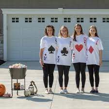 How art make card dress. Diy How To Make A Playing Card Costume Out Of Duck Tape Duck Brand