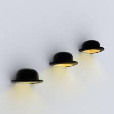 Bowler Hat Lights Wall Lights Unique Light Fixtures Light