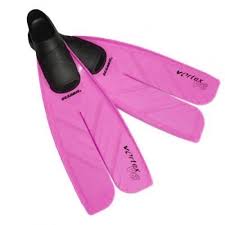 oceanic vortex v 6 full foot fins pink large 9 10