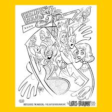 The latest tweets from beetle(@its_beetlejuice). Coloring Page Beetlejuice The Lights Of Broadway Show Cards