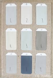 house colors & keeping them organized