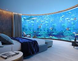 The aquarium's lively energy can weaken the calm, cocooning effect you want in a bedroom, which can. Aquarium Hotel In 2020 Luxurious Bedrooms Luxury Bedroom Decor Dream House Interior