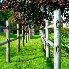 Since i love the look of a split rail fence, we decided that we would build a one. Post Rail Fencing Nova Tree