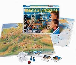Mit dem deutschlandreise spiel von ravensburger kann man auf spielerische art und weise unser. Deutschlandreise Spiel Bei Bucher De Immer Portofrei