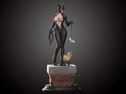 OBJ file Catwoman nsfw 🦸‍♀️・3D printing template to download・Cults