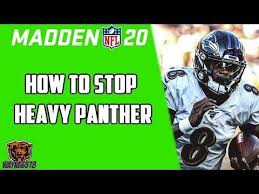 How To Force Fumbles Stop Heavy Panther Lamar Jackson Madden 20 Madd Lamar Jackson Jackson Panther