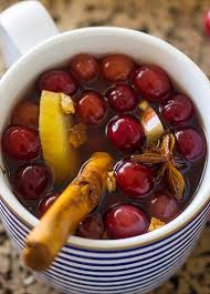 Cranberry Apple Christmas Sangria And Virgin Sangria