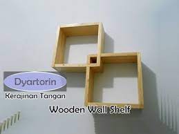 Salah satu hiasan dinding yang bisa hiasan dinding dari kayu ini sangat cocok untuk rumah yang memiliki konsep minimalis. Cara Membuat Rak Dinding Couple Dari Kayu Wooden Wall Shelf Youtube