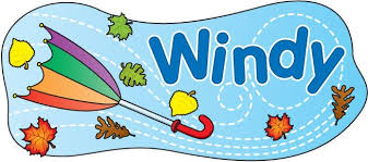 Resultado de imagen para windy day clipart