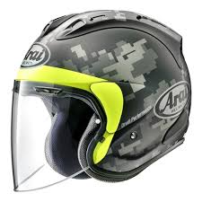 Arai Sz R Vas Mimetic En 2020 Casque Jet Casque Casque Moto