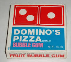 Domino S Pizza Bubble Gum Dominos Pizza Bubble Gum Retro Candy