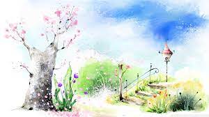 Find the best hd cute wallpapers for your desktop, windows screensavers, mac, iphone smartphones or android device. Cute Desktop Background Art 1920x1080 Download Hd Wallpaper Wallpapertip