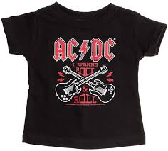 Ac Dc Rock N Roll Toddler T Shirt Rock T Shirts Rock Band Tees Tops