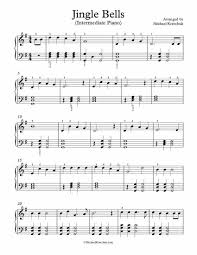 Free download jingle bells arranged as a piano duet by christmas. Free Piano Arrangement Sheet Music Jingle Bells Intermediate Level 2 Good Luck Sheet Music Piano Sheet Music Free Piano Sheet Music