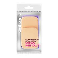 Watsons Foundation Sponges X2 With Travel Pouch Shopee Philippines
