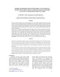 Check spelling or type a new query. Pdf Model Pemilihan Bahan Pewarna Alam Coklat Batik Tulis Solo Dengan Menggunakan Metode Analytical Hierarchy Process Ahp
