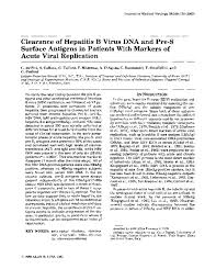 Search for chapter bankruptcy 7. Pdf Clearance Of Hepatitis B Virus Dna And Pre S Surface Antigens In Patients With Markers Of Acute Viral Replication Guido Carloni Academia Edu