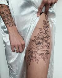 Positioning Hip Tattoos Women Hip Thigh Tattoos Thigh Tattoos Women