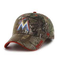Miami Marlins Realtree Frost 47 Mvp Adjustable Hat Camo Miami Marlins Marlins Adjustable Hat