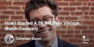 How I Started A $1.8M/Year Vintage Watch Company