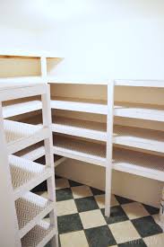I bought the wood from home. Diy Functional Pantry Shelving The Happy Scraps