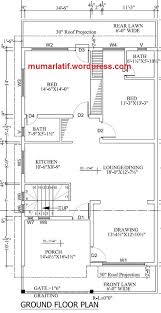 Plan is narrow from the front as the front is 60 ft and the depth is 60 ft. 30 60 Corner Plot House Plan Neueste Best Choice Idea