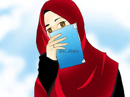 Sebentar lagi lebaran tiba umat islam tentu bersuka cita setelah menjalani ibadah puasa ramadhan selama satu bulan penuh. Anime Muslimah Wanita Muslimah Tanpa Kata Kata 900x675 Wallpaper Teahub Io