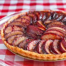 Plum Tart Easy To Make With Just A Few Common Ingredients Recipe Plum Recipes Plum Tart Plum Dessert