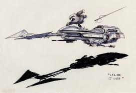 Speeder Bike Scout Trooper Scout Walker Concept Art By Nilo Rodis Jamero Joe Johnston And Ralph Mcquarrie 4th Star Wars Star Wars Art Star Wars Concept Art