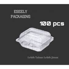 Belum tentu, meskipun harga pallet plastik bekas memang lebih murah. Ready Stock Op L012 Small Plastic Clear Transparent Container 100pcs Auto Lock Sushi Box Bekas Makanan Plastik Kecil