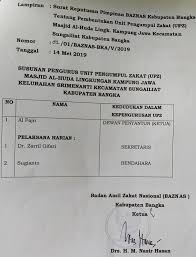 Pun, tidak dipungkiri, bahwa masjid juga sebuah organisasi. Sk Pengurus Upz Al Huda Upz Masjid Al Huda Sungailiat Facebook