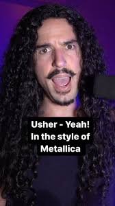 Why hasn't Metallica covered this yet? #usher #yeah #metallica  #jameshetfield #metalhead