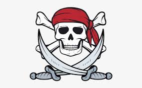 Cartoon drawings easy drawings pirate skeleton simple skull drawing course. Skull And Crossbone Clipart Jolly Roger Pirate Flag Jolly Roger Pirate Flag T Shirt Skull Transparent Png 500x500 Free Download On Nicepng