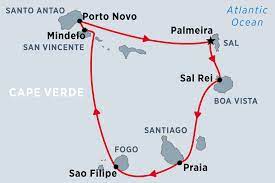 Cape verde is divided into two island groups, the barlavento (windward) islands with the islands of santo antão, são vicente, santa luzia, são nicolau, sal, and boa vista and the sotavento (leeward) islands with the islands of maio, santiago, fogo, and brava. Cruising The Cape Verde Islands Peregrine Adventures Eu