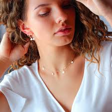 Gold STAR Hoop Earrings, Modern Celestial Huggie Hoops, Simple Charm Hoop,  Boho Dangle Minimalist Small Turquoise Earrings, TK-2