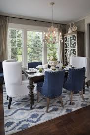 Foggy bay gray 4 piece dining set. Indianapolis Home A Rama Wrap Up Drapery Street Luxury Dining Room Dining Room Blue Dining Room Design