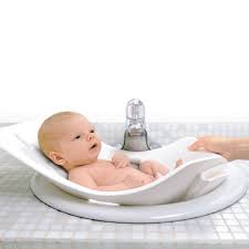 Puj Soft Foldable Infant Bath Tub White Baby Tub Baby Bath Tub Newborn Baby Bath Tub