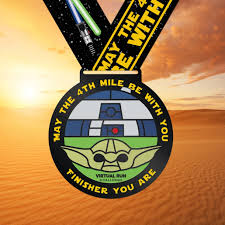 So my favorite characters han solo and my sis lovely darkside ya. 2021 May The 4th Virtual Run Walk Challenge The Virtual Run Challenge