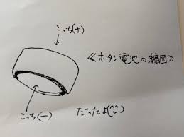 ボタン 電池 プラス