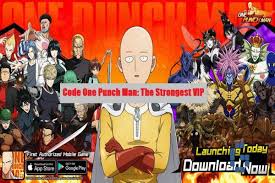 In order to redeem the one punch man: Tá»•ng Há»£p Code One Punch Man The Strongest Vip Má»›i 2021