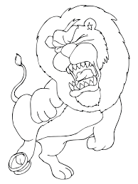 Push pack to pdf button and download pdf coloring book for free. Lion In Pain Coloring Page Free Printable Coloring Pages For Kids