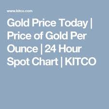 gold price today price of gold per ounce 24 hour spot