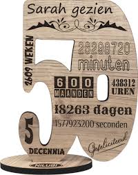 Bol Com Sarah Gezien Houten Verjaardagskaart Kaart Van Hout Wenskaart Om Iemand Te