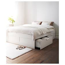 A smart way to address the problem of small space, with both beds and storage in the. Brimnes Bed Frame With Storage Luroy Queen Ikea Hong Kong And Macau