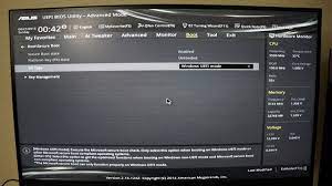 Also there is no launch csm option either. Enable Or Disable Secure Boot Via The Asus Uefi Bios Utility