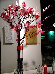 Fresh Wedding Reception Decoration Ideas Red And Black Check More At Http Mtnwedding C Butterfly Decorations Butterfly Centerpieces Black Wedding Decorations