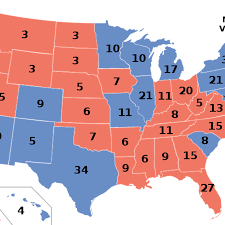 Donald trump won texas by 9 points in 2016, but that was down. The West Wing S Electoral College Maps Are Incredibly Weird Vox