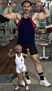 Probably, he is not a midget, just extremely short man, who can't see over the counter at starbucks. Why Brown People Are Midgets Discover Magazine