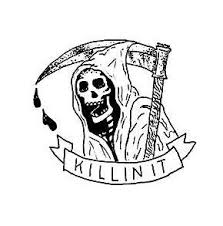 Don T Bite The Hand That Feeds You Tattoo Killin It Halloween Tattoos Body Art Tattoos Grim Reaper