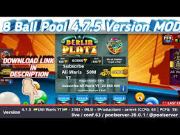 You are browsing old versions of 8 ball pool. 8 Ball Pool 4 7 5 Version Mod Ali Waris Yt Youtube